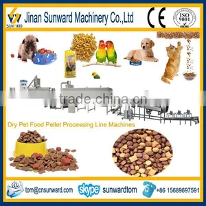 Jinan Double Screws Pet Food Extruding Equipments thumbnail-1