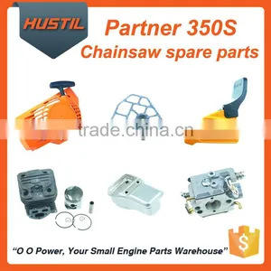 Partner 350S Chain Saw Spare Parts Chainsaw Starter Chainsaw Cylinder Chainsaw Muffler thumbnail-1