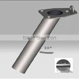 230mm Length Tube Mirror Polish High Quality Stainless Steel Rod Holder thumbnail-5