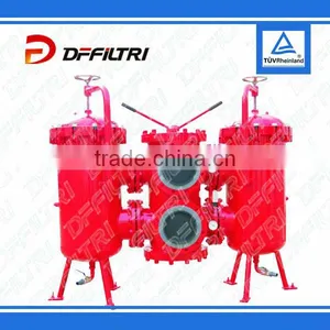Elegant Shape SDRLF Pressure Hydraulic Return Duplex Oil Strainer for Mining Machinery Accessories thumbnail-1