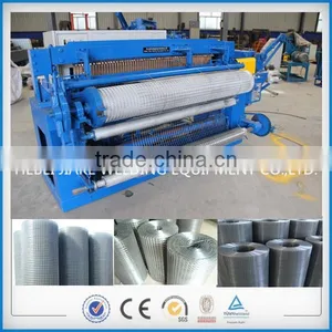 Low Price Automatic Welded Wire Roll Mesh Welding Machine Manufacture thumbnail-1