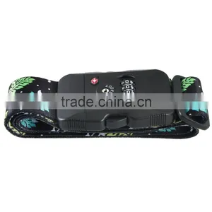 2017 HOT SALE Luggage Bag Belt Suitcase Secure Strap Boot Belt With TSA Lock for Gift for Air thumbnail-2