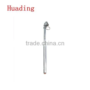 HEAVY-DUTY DUAL-HEAD TIRE GUAGE Metal Head ,metal Body.2 Side Plastic Bar. Calibrated:10-150LBS Scales Selection (bar.kpa.kg/ thumbnail-1