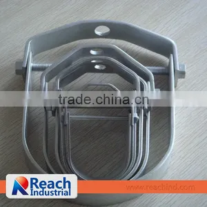 Galvanized Steel Pipe Clamp Clevis Hangers thumbnail-2