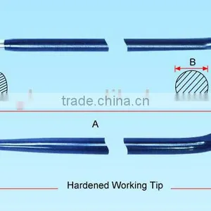 Round Shank,chisel Point & Pencil Point Crow Bar thumbnail-1