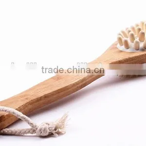 Bamboo Long Handle Bath and Body Brushes thumbnail-2