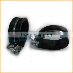 China Manufacture Best Quality Rubber Lined p Type Hose Clamp thumbnail-3