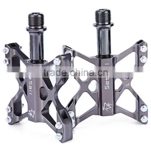SETSAIL 068 Anti-skid Ultralight Stronger Aluminun Alloy MTB BMX Pedals Flat With Butterfly Shape Road Bicycle Accessories Parts thumbnail-2