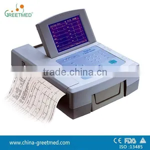 12 Channel Interpretive Electrocardiograph Portable Ecg Machine thumbnail-1