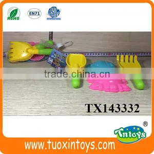 Outdoor Toys Plastic Beach Sand Tools Set 4pcs thumbnail-3