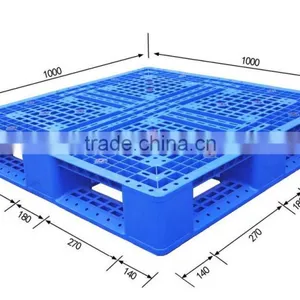 Economical and Practical Plastic Pallet XD1210-150 Mesh Three Skids thumbnail-5