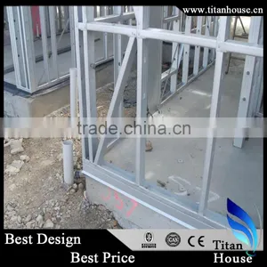 Cheap Zinc and Aluminum Steel Light Gauge Steel Prefabricated House thumbnail-3