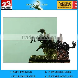12 мм F. Green Float Glass thumbnail-1