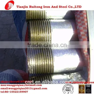 Thread and Socketed Galvanized Welded Pipes thumbnail-1