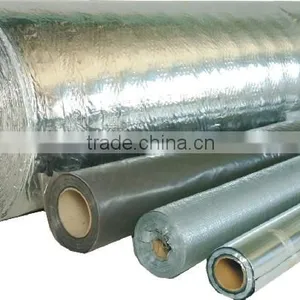 Aluminum Foil Coated With Fiberglass Coated Nonwoven for Heat Insulation thumbnail-1