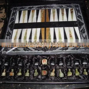 NEW DESIGN MARBLE CHESS BOARDS WITH FIGURES thumbnail-6
