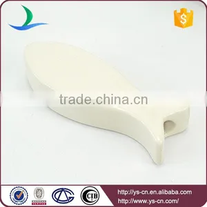 White Fish Hanging With Two Thread Hole thumbnail-1