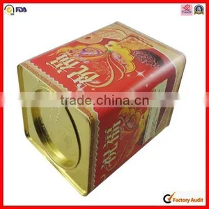 Bule Shoulder Lid Empty High Quality Custom Tin Box thumbnail-5