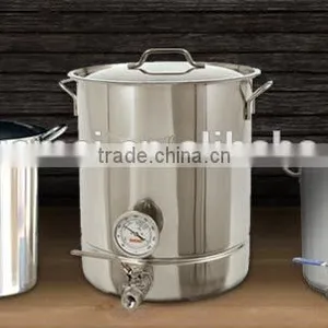 Professional And Innovated Stainless Steel Beer Brewing Kettles thumbnail-1