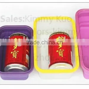 Heat Resistant Airtight Microwave Food Grade Siliconec Food Container thumbnail-5