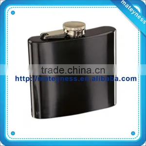 6OZ Stainless Steel Hip Flask thumbnail-1