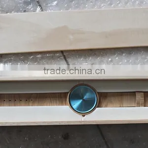 Wholesale Hot Stamping Logo Pine Wooden Watch Box thumbnail-4