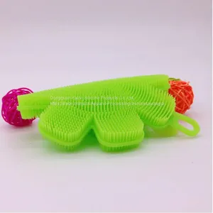 Flower Shape Silicone Scrubber for Face Bath thumbnail-3