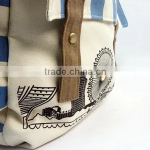 Store More Beautiful Design Canvas Backpack, School Backpack, Hiking Backpack thumbnail-6