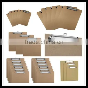 A4A5A6 Wood Clipboard With Flat Metal Clip Restaurant Menu Holders for Coffee Catering Memo Clipboard Promotion Gift thumbnail-6
