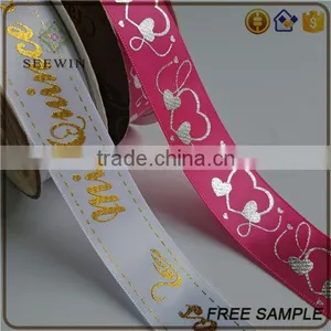 Customerised Multicolor Printed Satin Fabric Craft Ribbon thumbnail-3