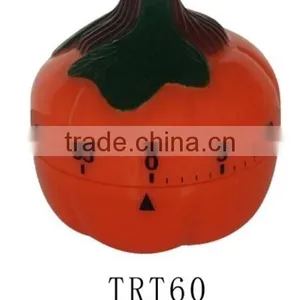 Plastic Pumpkin Shape Mechanical Countdown Kitchen Timer thumbnail-1
