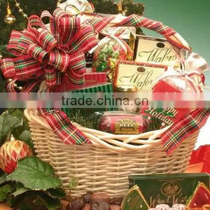 Spilt Willow With Plastic Lining Gift Basket Decorations thumbnail-6
