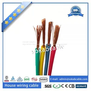 Flexible Copper Conductor PVC Insulated Electrical Wire thumbnail-3