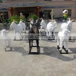 Fiberglass Goat Statue for Movie Cartoon thumbnail-2