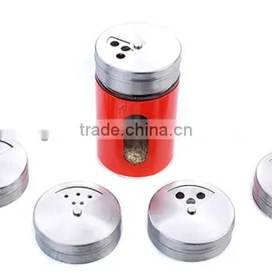 Hot Selling Glass Storage Spice Bottle With Cap thumbnail-1