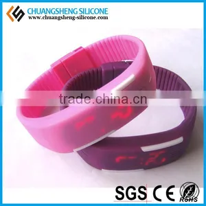Led Display Watch, Silicone Wristwatch, Time Watches thumbnail-4