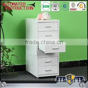 Steelite Supply Cold Rolled Steel File Cabinet Lock Movable Metal Drawer Cabinet thumbnail-6