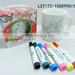 Ceramic Christmas Diy Paint Design Mug thumbnail-1