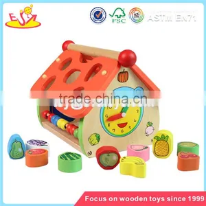 Wholesale Teaching Aid Wooden Numbers Blocks Toy Interesting Wooden Numbers Blocks Box Toy W11H007 thumbnail-2