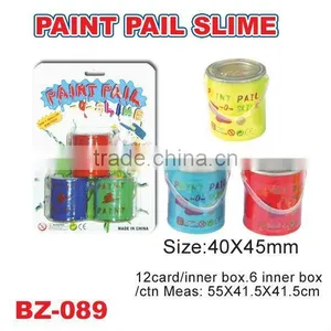 Sell Colorful Paint Pail Slime Toy for Kids thumbnail-1