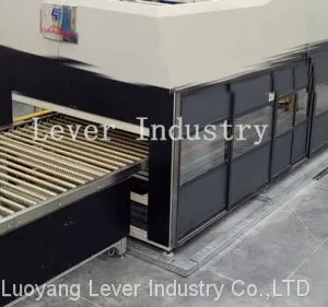 Double Curvature Glass Tempering Furnace for Automotive Backlite / Rear Glass thumbnail-2