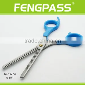 S3-1077C 6-3/4" Inch 2CR13 Stainless Steel Blade With ABS Handle Professional Hair Cutting Scissors thumbnail-4