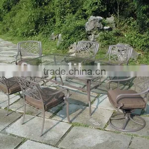 Patio Armchair Furniture With Pillow thumbnail-1