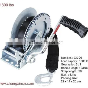 1800lbs Trailer Winch thumbnail-1