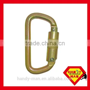Steel D Certified CE EN362 Standard Safety Triple Lock Rescue Hook thumbnail-1