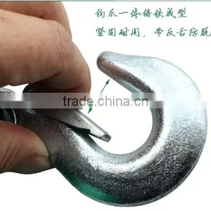 Good Quality Auto Car Tow Rope Snatch Strap With Hook, 5 Meter Long Car Tailer thumbnail-1