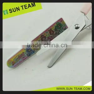 SC021 School Supply for Students Scissor With Cover Small Scissors thumbnail-4