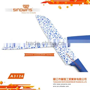 A3126 New Design 6pcs Non-stick Coating Stainless Steel Kitchen Knife Set thumbnail-3