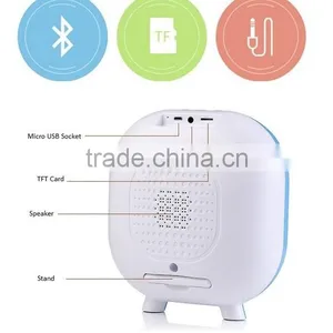 Lighted Makeup Vanity Mirror With Bluetooth Audio Speaker thumbnail-6