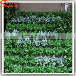 Latest Design Hotel Lobby Roses Flowers Vertical Green Plant Wall Artificial Flowers Wall thumbnail-1